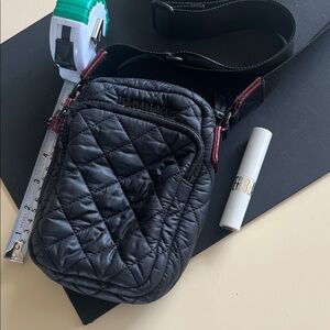 MZ Wallace Black Quilted crossbody